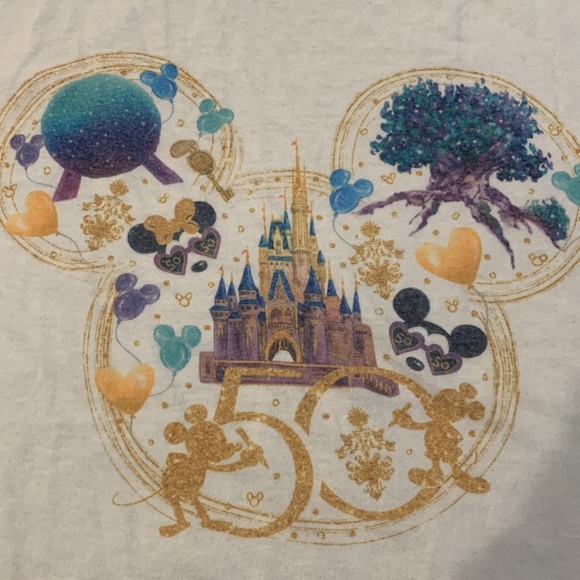 New Disney 50th Anniversary tshirt - Picture 2 of 6